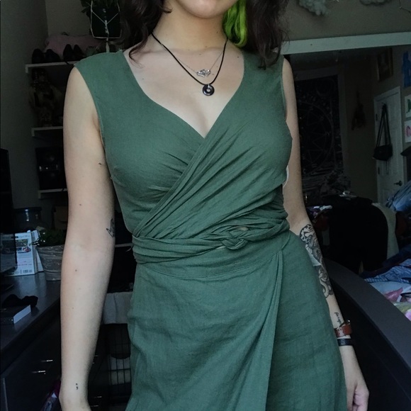 Happy X Nature Kate Hudson tie dress. - Picture 5 of 7